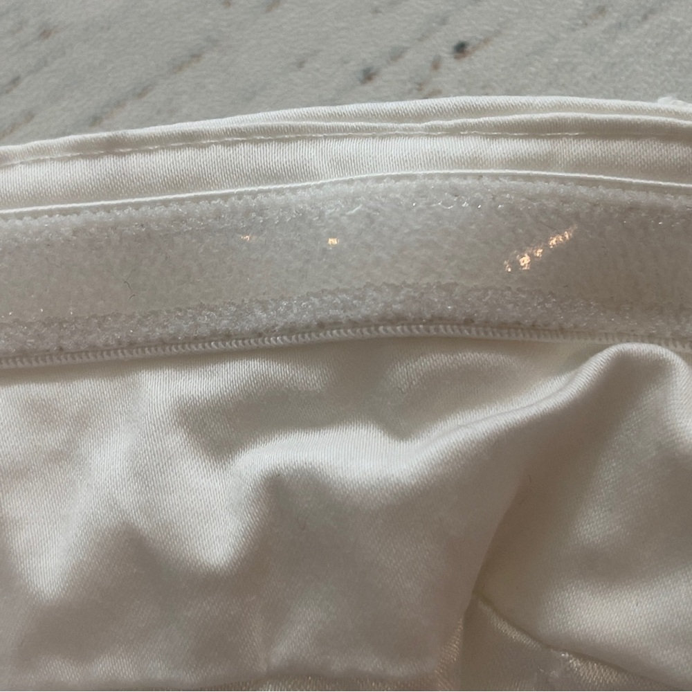 New York & Company White Strapless Lace Detail Pockets, Mini Dress 2 - Picture 8 of 14